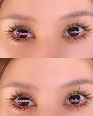 マツエク・マツパ 池袋💖 チルザルトサロンのマツエク・マツパデザイン