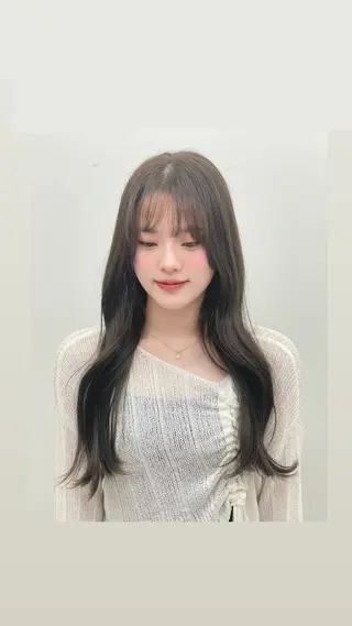 ロング 縮毛矯正 /sara🎀🪽のヘアスタイル