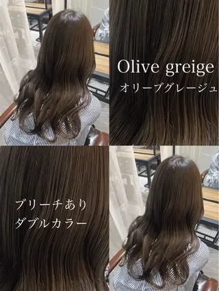 ロング カラー 似合わせバランス得意 青野さくらのヘアスタイル