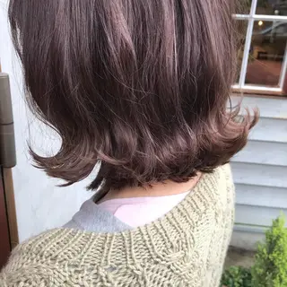 ミディアム カラー botan所属・botan KOZUEのヘアスタイル