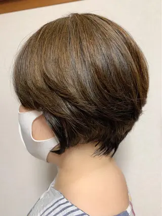 ショート 小倉 実紗のヘアスタイル