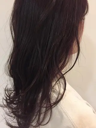 ロング カラー 似合わせ.ﾍｱｾｯﾄ 得意🌹井上美沙のヘアスタイル