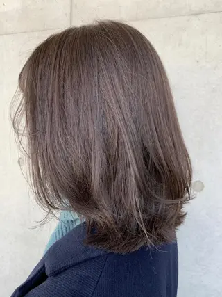 ミディアム カラー conne&riri所属・MAYU 💚森下のヘアスタイル