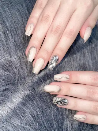 ショート ネイル 《LB》ラブリエ Nail&eyeのマツエク・マツパデザイン