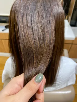 セミロング カラー パーマ ヘアアレンジ レイヤー/メンズ🥑 マエダアズミ🥑のヘアスタイル