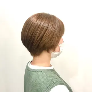 ショート ブリーチなし/レイヤ ー特化🌈Tommyのヘアスタイル