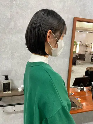 ショート C’LD hair  produce /シールドヘア所属・モテ髪/ボブ/ショー ト/アダチフウトのヘアスタイル