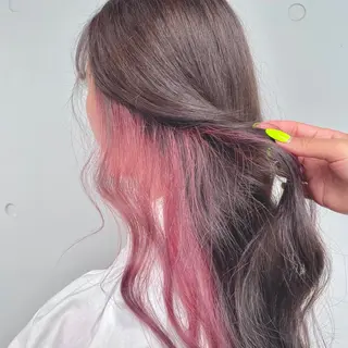 ロング カラー もにか🌞原宿/渋谷 🌝ブリーチカラーのヘアスタイル