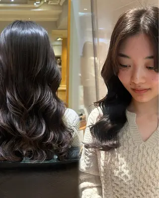 パーマ 韓国風パーマ/ オリーブ🇰🇷あゆのヘアスタイル