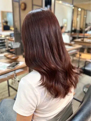 セミロング カラー Selene 難波店　HIROKIのヘアスタイル