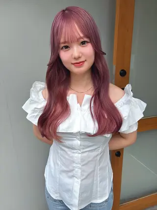 ロング Vince所属・Vince Saoriのヘアスタイル