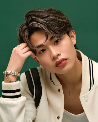 カラー メンズ エクステ/メンズ/レ イヤー/Myuukaのヘアスタイル