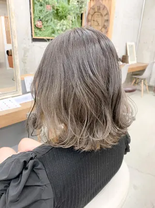 ミディアム カラー パーマ ヘアアレンジ メンズ キッズ ネイル マツエク・マツパ 角床直哉 カラーカットNO 1のヘアスタイル