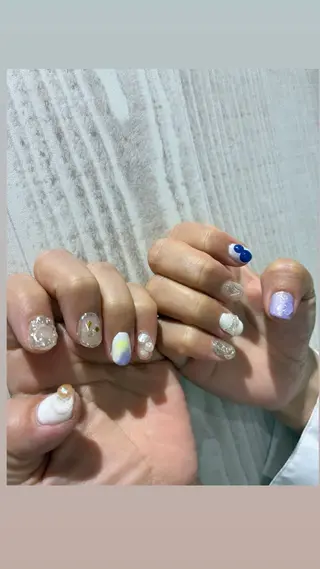 ネイル 13日3980円‼️ マグもデザインも◎のネイルデザイン