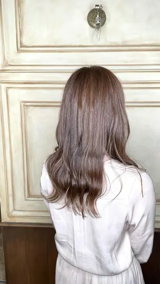 ロング カラー 藤木 雅俊のヘアスタイル