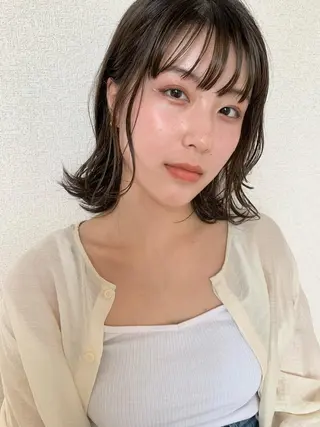 ミディアム カラー メンズ GO TODAY シェアサロン 表参道Flos店所属・nishi fuyumiのヘアスタイル