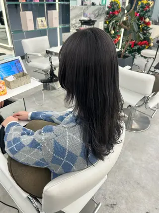 ロング カラー はるか/ブリーチカラ ー/ヘアアレンジ🤍のヘアスタイル