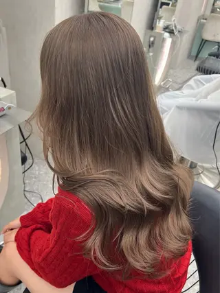 ロング 博多ベージュ 🐻松井傑のヘアスタイル