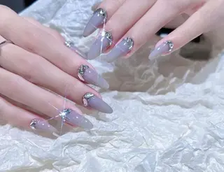ネイル M🌷nail 長さだし専門店のネイルデザイン