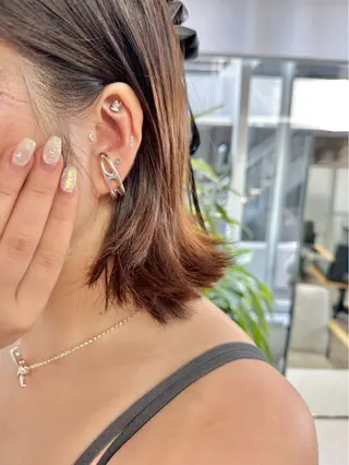 艶あり暖色カラー🌈 カラー診断あゆみのヘアスタイル