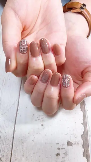 ネイル 北浦和 自爪育成ケアのネイルデザイン