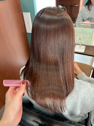 ロング カラー studio HEAP 辻堂 髪質改善サロン所属・美髪矯正/髪質改善 🌼 原田 愛弓のヘアスタイル