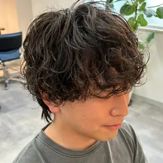 パーマ メンズ 男の理想を叶える🔥 メンズパーマ特化｜関のヘアスタイル