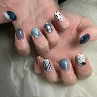 ネイル repos~ルポ~所属・里見 麗のネイルデザイン