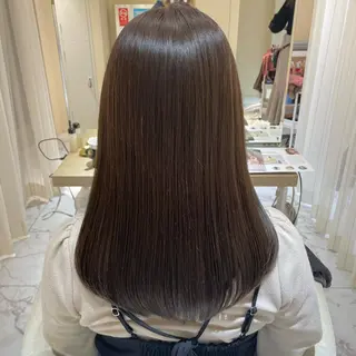 セミロング マホ/日吉/髪質改善 /レイヤー/ガーリーのヘアスタイル