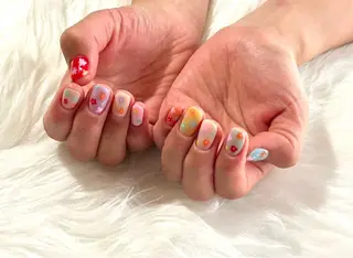 ネイル 頑張る女性の味方✴︎ M.i　nail ♡のネイルデザイン