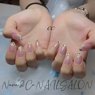 カラー ネイル C C🌼のネイルデザイン