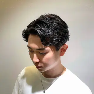 パーマ メンズ 髙橋裕哉/新宿/ メンズパーマ&カットのヘアスタイル