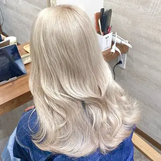 ロング カラー 透明感カラー/ kazusaのヘアスタイル