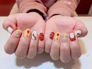 ネイル nail salon ラピスラズリのネイルデザイン