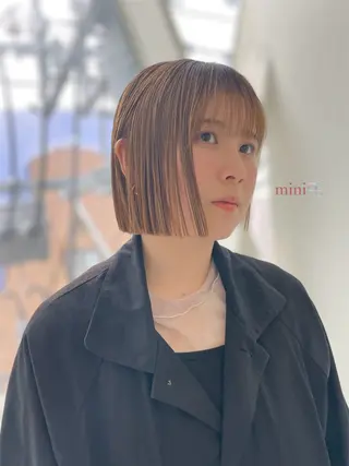 ショート ボブ・ショート カミオカのヘアスタイル