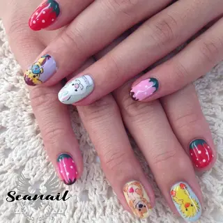 ネイル 小尾 栞のネイルデザイン