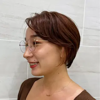 ショート 押上/ショート・ボブ /パーマ/山口卓朗のヘアスタイル