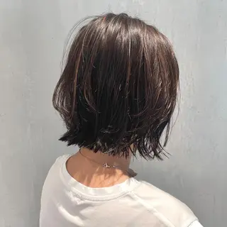 ミディアム カラー DX SHARE SALON所属・matka白髪ぼかし 大人ヘア/KEIKOのヘアスタイル