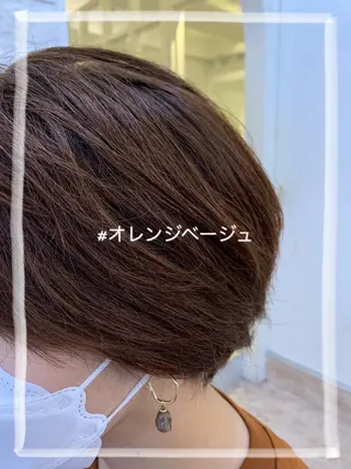 ショート カラー 杉山 蒼汰のヘアスタイル