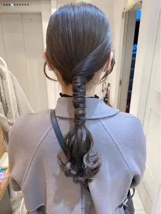 ヘアアレンジ 🌟アレンジが似合う カラー🌟Rumiのヘアスタイル