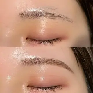 アイブロウ 🎀🩶韓国風束感 エク/マナミ🪽のマツエク・マツパデザイン