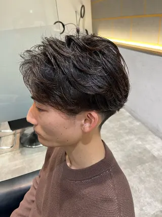 ショート メンズ 玉城 和磨のヘアスタイル