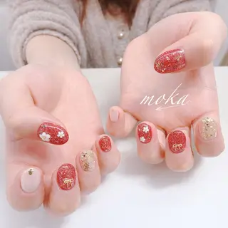 ネイル 胡蝶蘭レディースサロ ンNailMOKAのネイルデザイン