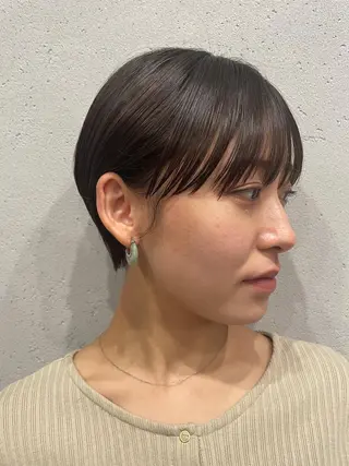 ショート 吉田一輝 外国人パーマのヘアスタイル
