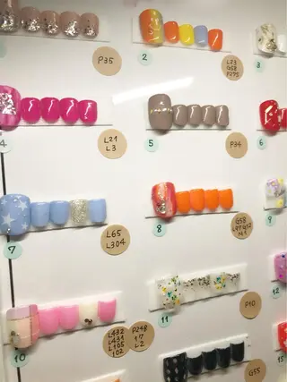 ネイル A MODO MIOのネイルデザイン