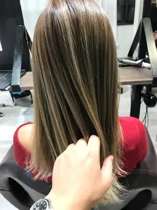 セミロング ALPHA  HAIR所属・西院/ TAKAのヘアスタイル