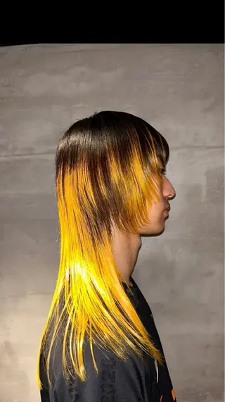 ロング カラー メンズ L&Co所属・タナカ カナ🫧のヘアスタイル