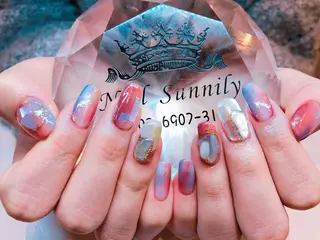 ネイル 長さだし専門店 M2　rikaのネイルデザイン