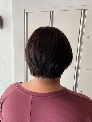 ショート die schere Lob所属・脱白髪染め 木内優作のヘアスタイル