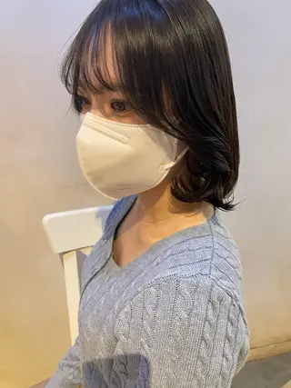 ミディアム 似合わせのプロ🕊 美髪矯正/ioriのヘアスタイル